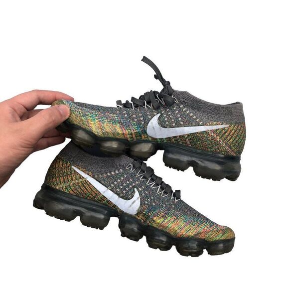Nike Air VaporMax Grey Multi-Color Size 8.5 - Picture 11 of 16
